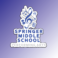 Springer Performing Arts Water Bottle Sticker